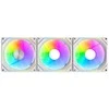 Darkflash Gauss G24 3 viename kompiuterio ventiliatoriai (balti)