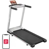 DeerRun A1 Pro Folding Electric Treadmill (Sidabrinis)