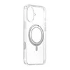 Baseus SkyRing 360° Apple iPhone 16 magnetic dėklas su stoveliu skaidrus
