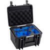 Bw Cases Lauko dėklas 2000 juodai baltas, skirtas DJI Mini 4 Pro (juodas)