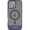 Torras Pstand serijos dėklas, skirtas iPhone 16 Pro (mėlynas)