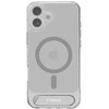 Dėklas Torras Pstand serija su iPhone 16 Plus (skaidrus)
