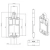 Sonoff DR - Din Rail Trail tvirtinimo bėgelis