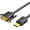 Vention DisplayPort į DVI kabelis 2 m ventiliacija HAFBH (juodas)