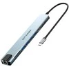 Prijungimo stotis Blitzwolf BW-TH5 10in1 USB-C (sidabrinė)