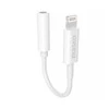 Dudao L16i garso adapteris Lightning su mini lizdu 3.5 mm (baltas)