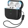 Dėklas ESR ORBIT HALOLOCK MAGSAFE Apple AirPods 4 juodos spalvos
