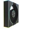 Korpuso Ventiliatorius - DarkFlash DM8 LINE Juodas 800–1 600 RPM 58 CFM PWM ARGB, Juodas