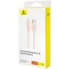 Greito įkrovimo kabelis Baseus USB į USB-C Habitat Series 1m 100W (rožinis)