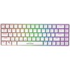Fifine GK1W mechancial klaviatūra, 65% RGB (baltas)