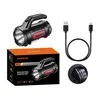 Superfire M9-E searchlight – 900 lm, 473 m, 6000 mAh, 5h operation, powerbank