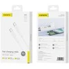 Foneng XS01 60W USB-C į USB-C laidas, 1m (baltas)