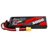 Gens ace G-Tech 5000mAh 7.4V 60C 2S1P Lipo PC medžiagos dėklas su XT60 kištuku