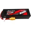 Gens ace G-Tech 8500mAh 14.8V 60C 4S1P Lipo Baterija Pack PC medžiagos dėklas su XT90 kištuku