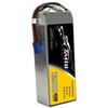 Gens Ace & Tattu Tattu 12000mAh 22.2V 30C 6S1P UAV Lipo Baterija Pack with EC5 plug