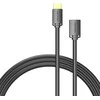 Vention HDMI-A kištukas su HDMI-A moterimi 4K HD PVC kabelis 1 m ventiliacijos AHCBF (juodas)