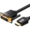 Vention HDMI į DVI kabelis 2 m ventiliacija ABFBH (juodas)