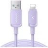 USB kabelis Joyroom (S-AL012A14) lightning (2.4A) 1.2m violetinis
