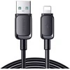 „Joyroom Multi-Color Series A14 Lightning“ / USB-A 2.4A 1.2 m laidas - Juodas