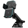 Joyroom JR-ZS246 S inductive charger holder for dashboard – juodas
