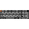 Keychron K17 Max RGB Brown Switch Wireless Low Profile Klaviatūra (Juodas) [K17M-H3].