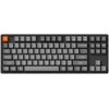 Klaviatūra Keychron K8M-J3 80% TKL rudas jungiklis