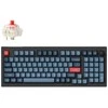 Keychron V5 Max QMK/VIA RGB Knob Raudona Switch Belaidė mechaninė klaviatūra (juodas)