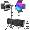 LED šviestuvas „Neewer 2×660 PRO II RGB 2×200CM“