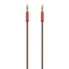 LDNIO LS-Y01 3.5mm AUX kabelis 1m - Raudonas