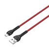 LDNIO LS482 2m USB – mikro USB laidas (raudonas)