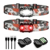 LEPRO 320023-2 USB Headlamp, 2 vnt.