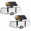 LEPRO 640003-DW-a-2 Solar Street Light with Motion and Twilight Sensors (2-pack)
