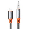 Mcdodo CA-0780 Lightning iki 3.5 mm AUX mini lizdo kabelis, 1.2 m (juodas)