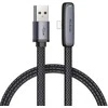 Mcdodo CA-2791 USB ir žaibo kampo kabelis, 1.8 m (juodas)