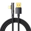 Mcdodo CA-3511 USB į žaibo prizmę 90 laipsnių kabelis, 1.8 m (juodas)