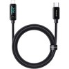 Mcdodo CA-8810 USB-C prie Lightning laidas, 36 W, 1.2 m (juodas)