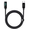 Mcdodo CA-8810 USB-C prie Lightning laidas, 36 W, 1.2 m (juodas)