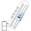 Meross MSP844 Wifi prailgintojas 4 AC kištukai 4 USB Matter