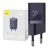 Mini sieninis įkroviklis Baseus GaN5 30W (violetinė)