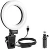 Neewer BR60 5" clip-on ring light / desk stand