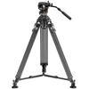 Neewer LL55 Carbon Fiber Video Tripod with Oil Head and Quick-Release Lock