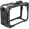 Metal protective case with a Puluz cold shoe mount for the DJI Osmo Action 6