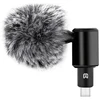 Puluz PU425 1.5 m USB-C prisegamas mikrofonas