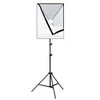 Puluz apšvietimo stovas foto studijai 50x70cm trikojis LED lemputė 1vnt