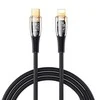 Remax Explore RC-C061, 20 W USB-C su Lightning laidu, 1.2 (juodas)