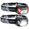 Lepro Head Torch Rechargeable (2 Pack) - wodoszczelne lampki czołowe LED USB-C IPX6 (2 pack)
