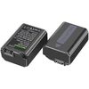 Set of 2 Sony replacement batteries and a NEEWER NP-FW50 charger