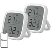 SONOFF ZigBee SNZB-02D Temperature and Humidity Sensor, 2 vnt.