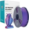 Sunlu PLA+ Silk Dual Color Filament (Raudona and Mėlyna)
