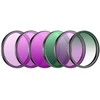 Sunnylife Filter set for DJI Action 6 (CPL/ND8/16/32/64/Juodas Mist 1/4)